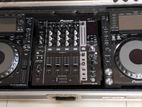 Pioneer CDJ 2000nxs with DJM 750 Dj System