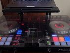 Pioneer DJ DDJ-SR2 with Decksaver Cover Magma Carry Case