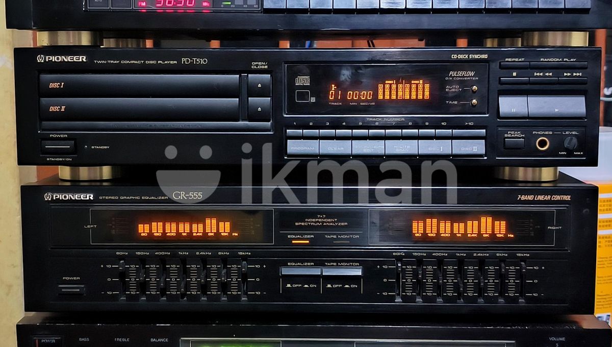 Pioneer GR-555 Equalizer with CD Player for Sale in Katugastota