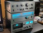 Pioneer vintage hifi system amplifier, cassette deck & tuner
