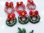 Handmade Christmas Wreath Ornaments