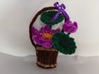 Pipe Cleaner Dream Catcher Flower Vases