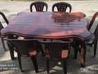 Piyestra Dining Table and 6 Chairs