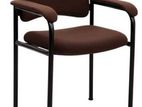 Piyestra Ex Fabric Arm Visitor Chair - PAC003