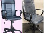 PIYESTRA LEATHER ROUND TOP MANAGING CHAIRS