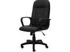 Piyestra Leather Round Top Premium Hi-Bk Office Chairs