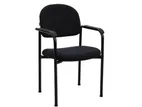 Piyestra PVC003 Black Visitor Chair