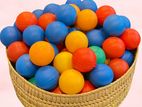Plastic Balls | Multicolored 50 in 1 Pack