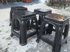 Plastic Black Colour Stools
