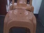 Plastic Chairs and Stool