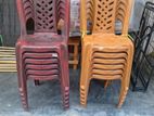 Plastic chairs