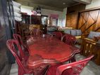 Plastic Dining Table with Chair 6