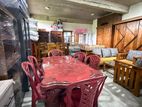 Plastic Dining Table with Chair 6