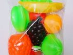 plastic Fruit Toy set for kids
