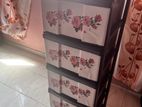Plastic Storage 5-Drawer Cabinet