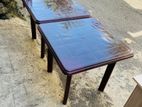 Plastic tables