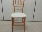 Plastic Tiffany Chair with cushion