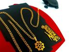 Plated Darmachakre Necklace