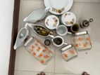 Plates with Containers