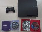Playstaion 3 Slim with Games + Controller