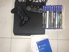Sony PlayStation 4 Full Bundle with 2 Controllers 9 Games