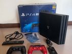 Playstation 4 Pro 1 TB with 2 controllers and box
