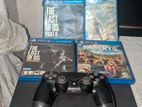 Playstation 4 Slim with Games