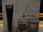 Playstation 5 Disk Edition and 2 PS5 Games