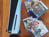 Play Station 5 Full Set with 10 Games