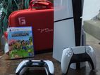 PlayStation 5 Slim Disc Edition + 2 Controllers Travel Bag Minecraft