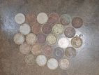 Old Money Notes with Coins