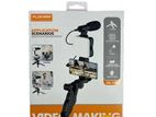 Plokama Video Making Kit (Tripod, MIC, Flasher)