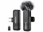 PLOKAMA VM-10 WIRELESS LAVALIER MICROPHONE FOR IPHONE & TYPE-C DEVICES