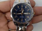 POEDAGAR SILVER COLOR HAND WATCH