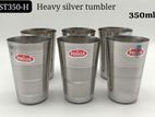 POOJA HEAVY SILVER TUMBLER 350ML