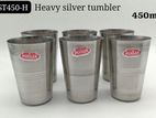 POOJA HEAVY SILVER TUMBLER 450ML