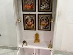 Storage Cupboard with Pooja Rack