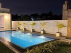 Pool with Brand New Three Storey House for Sale in Polgasowita(dr623sal)