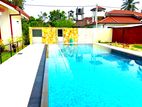 ' POOL WITH FURNITURE LUXURY HOUSE SALE IN NEGOMBO AREA