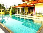 pool with furniture new house sale in negombo area