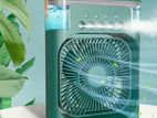 Portable Air Conditioner Fan 6 Inch with LED Mist Spray USB