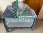Portable Baby Cot with Custom Mattress