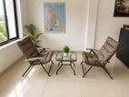 Portable Balcony Chair with table set