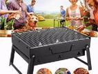 Portable BBQ Grill - Foldable 17" x 12" Party Rack