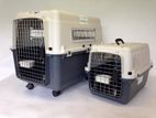 Portable Cat Dog Pet Air Travel Carrier Cage Crate Transport Box