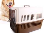 Portable Cat Dog Pet Air Travel Carrier Cage Crate Transport Box