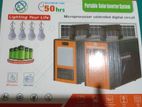 Portable Solar Inverter System with 28w Panel