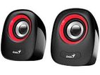 Portable Speaker set for Desktop and Laptop Genius