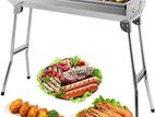 Portable Stainless Steel BBQ grill 70cm