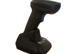 Pos - 2D LED Display Wireless Barcode Scanner With Cradle Base